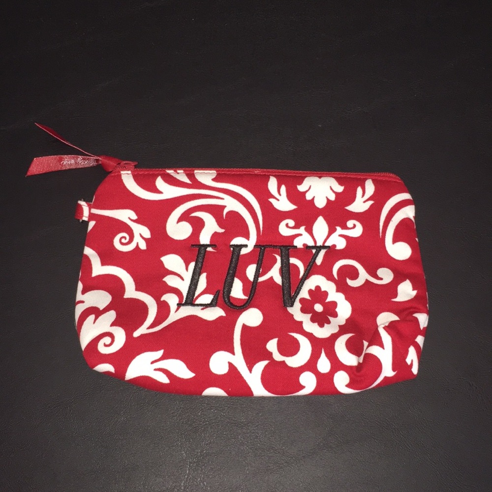 Thirty-One Mini Zipper Pouch with Luv